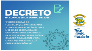 Leia mais sobre o artigo Decreto 2090 de 26 de Junho de 2021